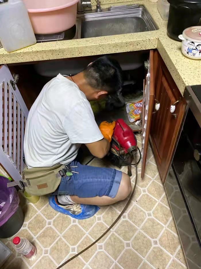 渔薪镇通下水道